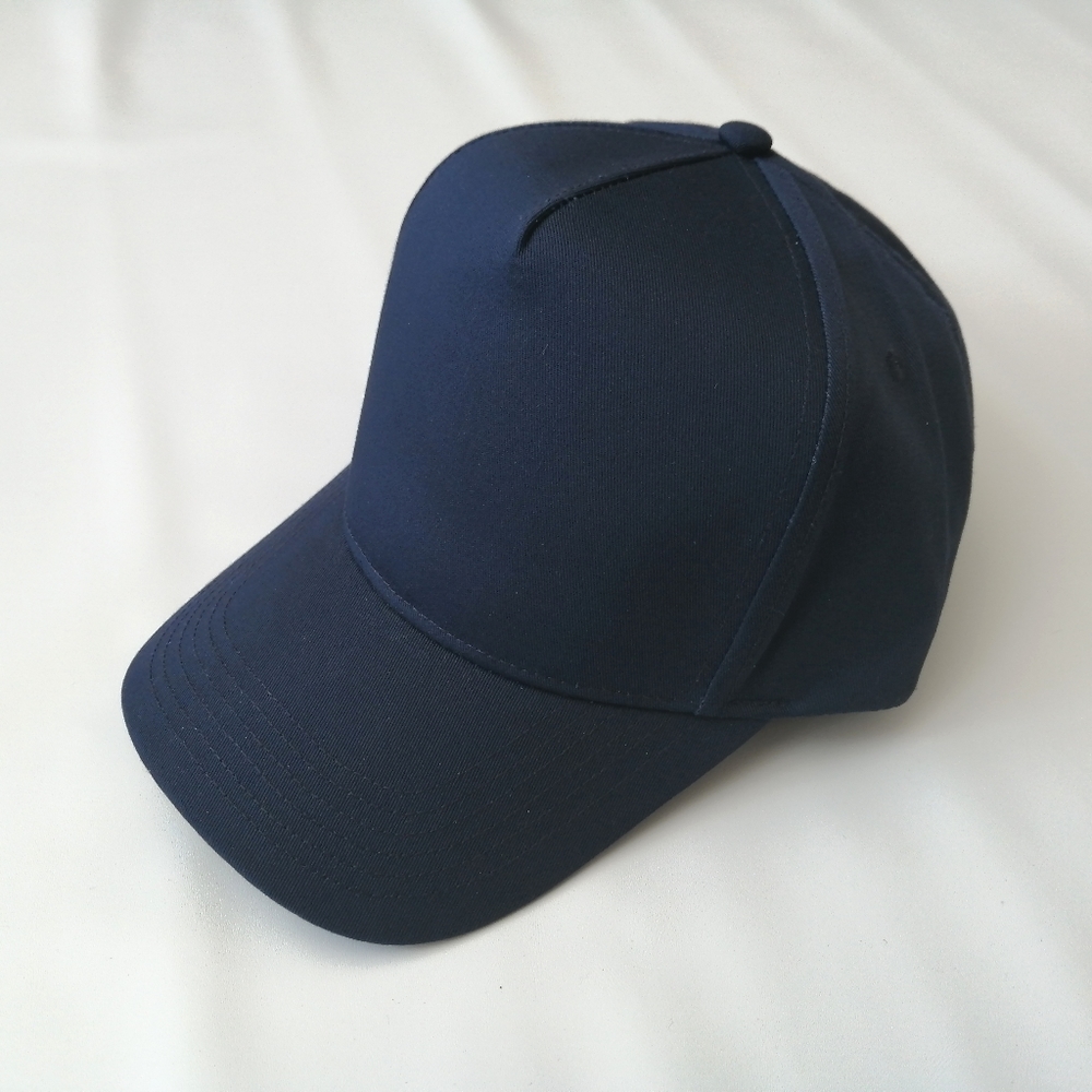 Navy Five Panel Trucker Cap NWOT
